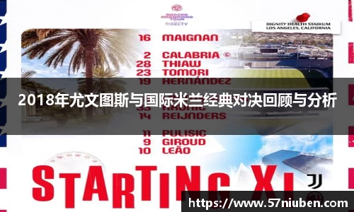 2018年尤文图斯与国际米兰经典对决回顾与分析